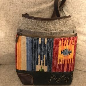 Myra Bag Technicolor Shoulder Bag  & Wristlet/clutches